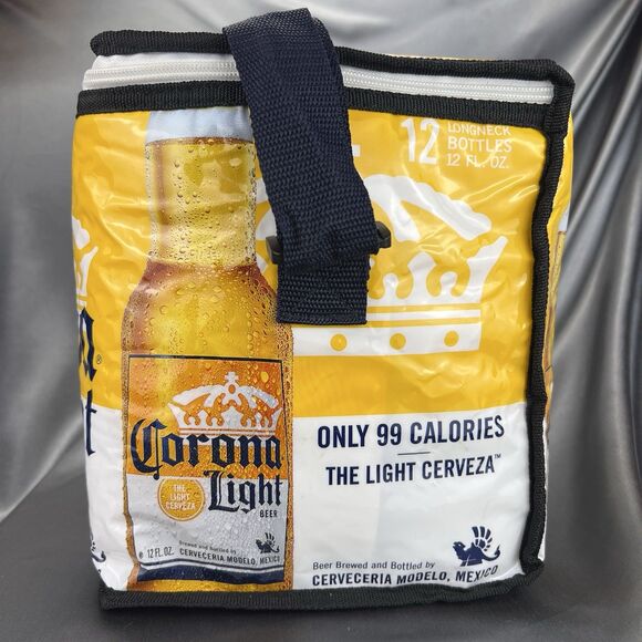 Corona Light Beer‎ Bottles Logo Cooler Bag Picnic Camping Hiking Brewery Mexico - Picture 6 of 14